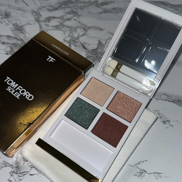 NWT Tom Ford eye shadow quad: 01 emerald duskNever usedStill in box